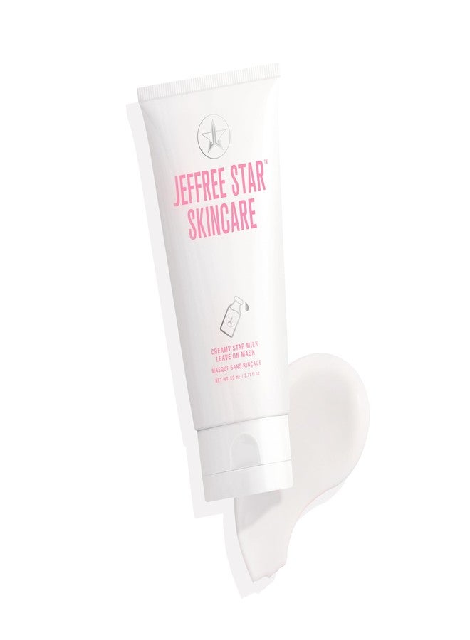 Jeffree Star Cosmetics Creamy Star Milk Leave-On Mask, Moisturizing Face Mask with Fruit Extracts, 2.7 fl oz - Image 1